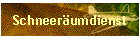 Schneer�umdienst